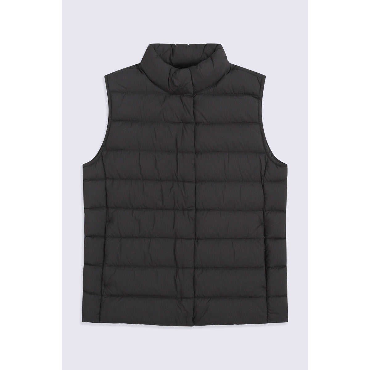 Black - Front - Animal Womens-Ladies Down Lightweight Gilet