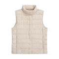 Beige - Front - Animal Womens-Ladies Down Lightweight Gilet