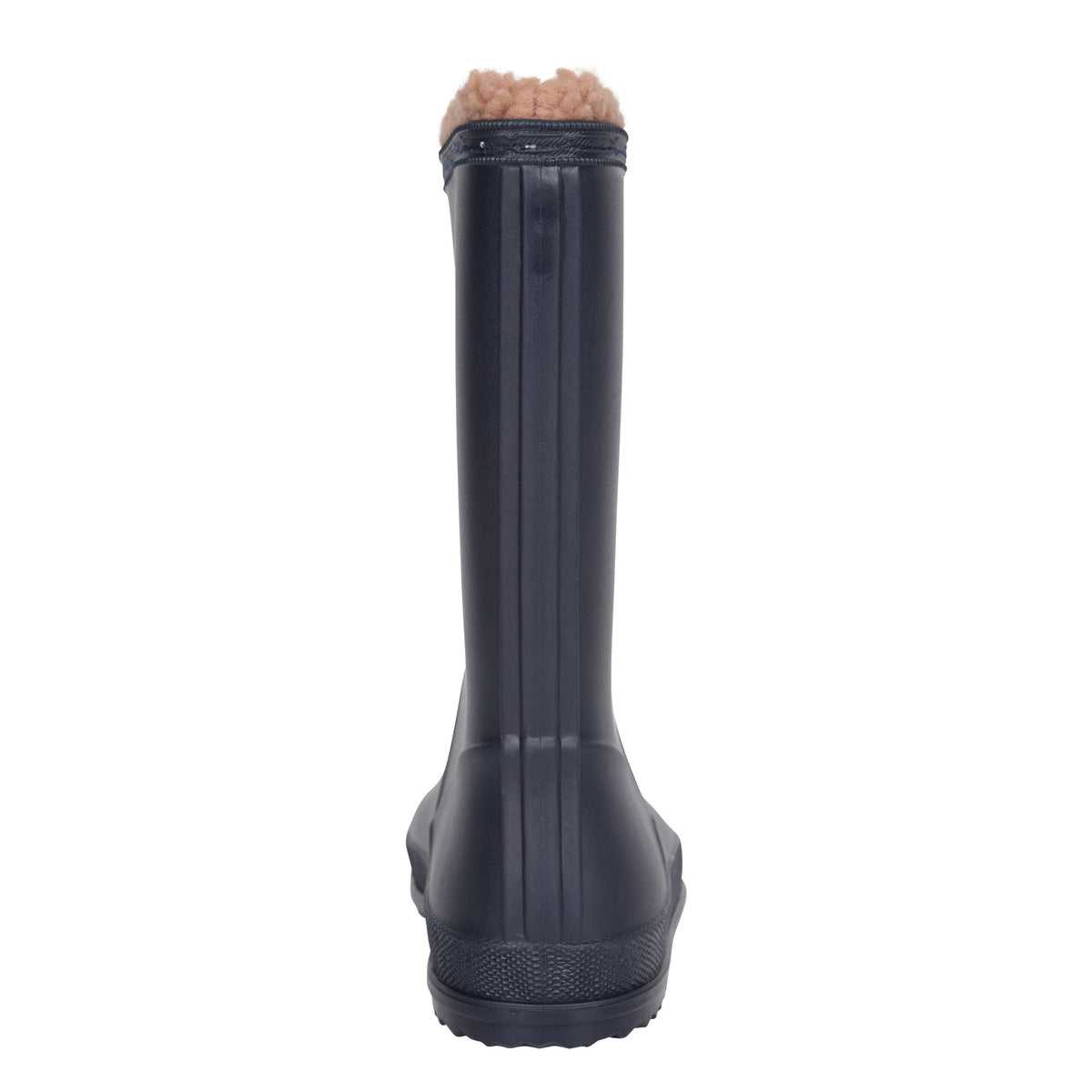 Navy - Back - Mountain Warehouse Childrens-Kids Snow Lined Wellington Boots
