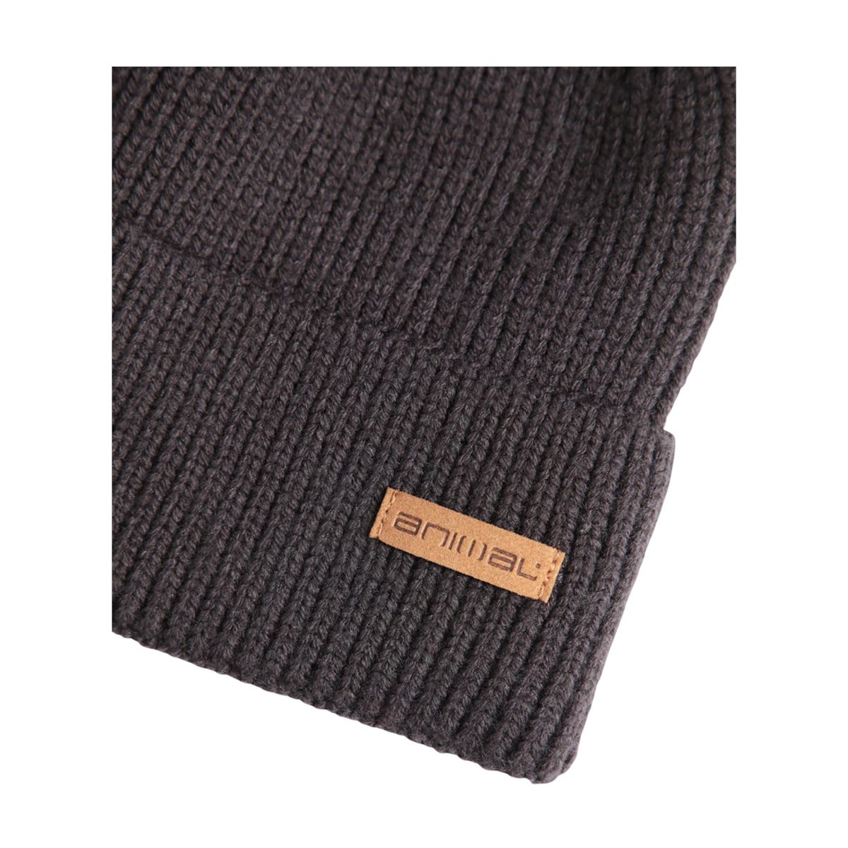 Brown - Side - Animal Rowan Beanie