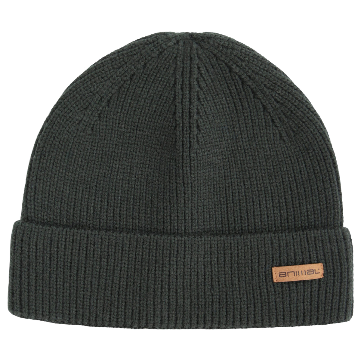 Khaki - Front - Animal Rowan Beanie