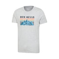 Light Grey - Lifestyle - Mountain Warehouse Mens Ben Nevis Graphic T-Shirt
