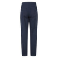 Navy - Back - Mountain Warehouse Womens-Ladies Coastal Stretch Long Length Trousers