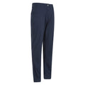 Navy - Lifestyle - Mountain Warehouse Womens-Ladies Coastal Stretch Long Length Trousers