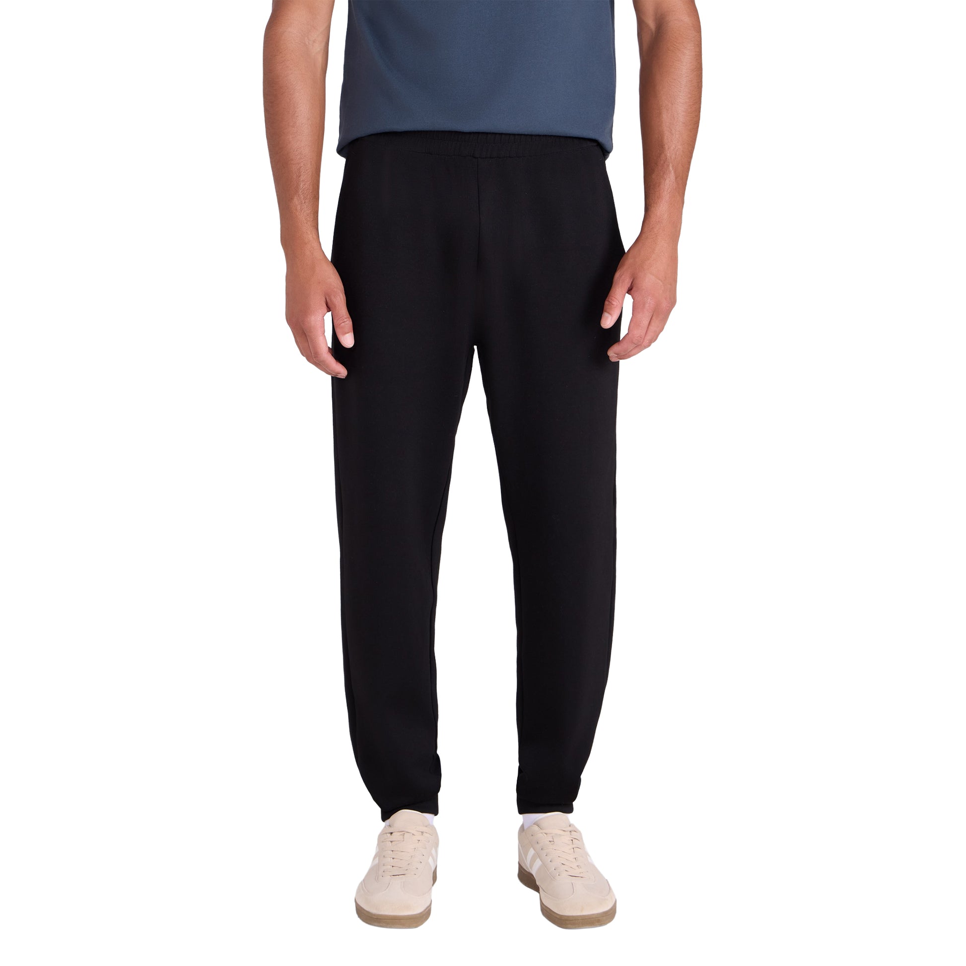 Black - Side - Animal Mens Stadium Active Jogging Bottoms