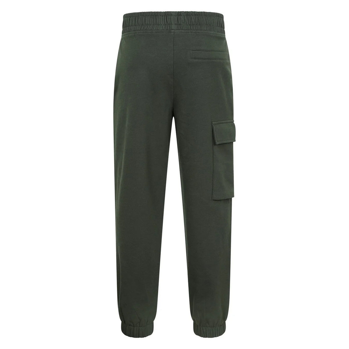 Khaki Green - Back - Mountain Warehouse Childrens-Kids Avery Brushed Back Jogging Bottoms