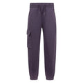 Berry - Front - Mountain Warehouse Childrens-Kids Avery Brushed Back Jogging Bottoms