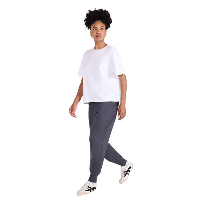 Charcoal - Pack Shot - Animal Womens-Ladies Jess Supersoft Jogging Bottoms