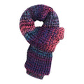 Dark Purple - Back - Mountain Warehouse Womens-Ladies Chunky Knitted Scarf