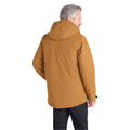 Tan - Pack Shot - Mountain Warehouse Mens Langdon Water Resistant Padded Parka
