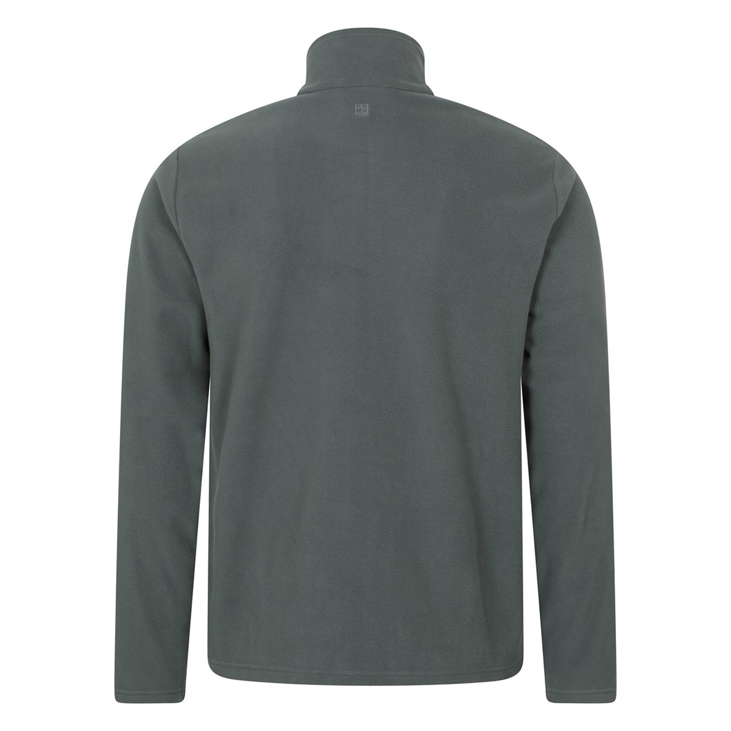 Khaki Green - Back - Mountain Warehouse Mens Raso Full Zip Fleece Top