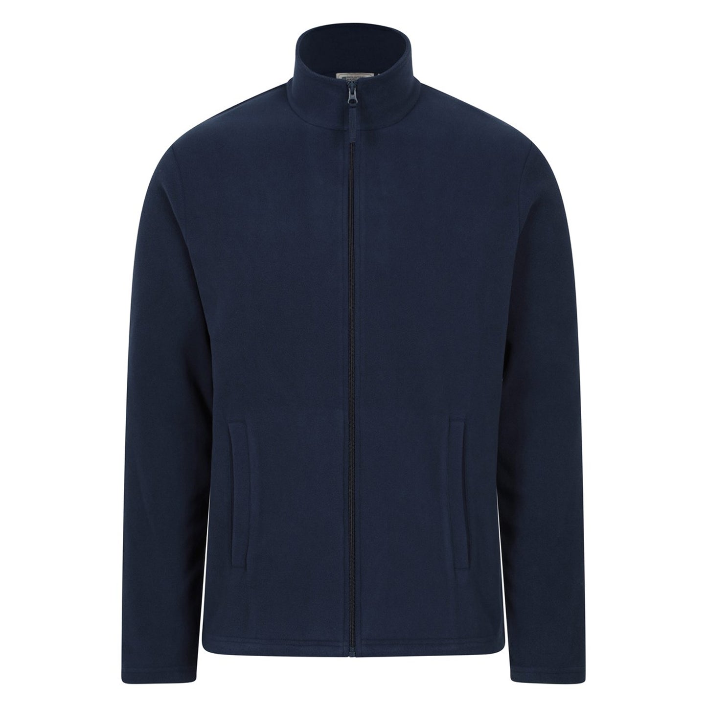 Navy - Front - Mountain Warehouse Mens Raso Full Zip Fleece Top