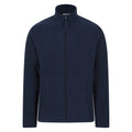 Navy - Front - Mountain Warehouse Mens Raso Full Zip Fleece Top