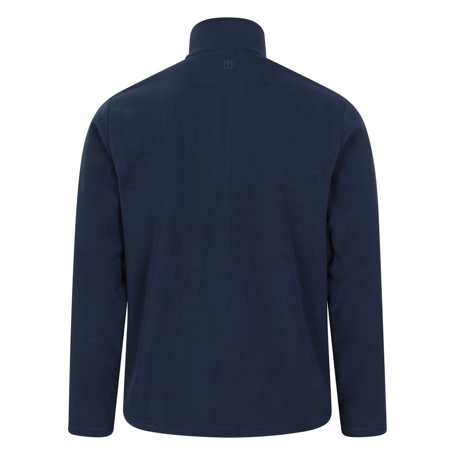 Navy - Back - Mountain Warehouse Mens Raso Full Zip Fleece Top