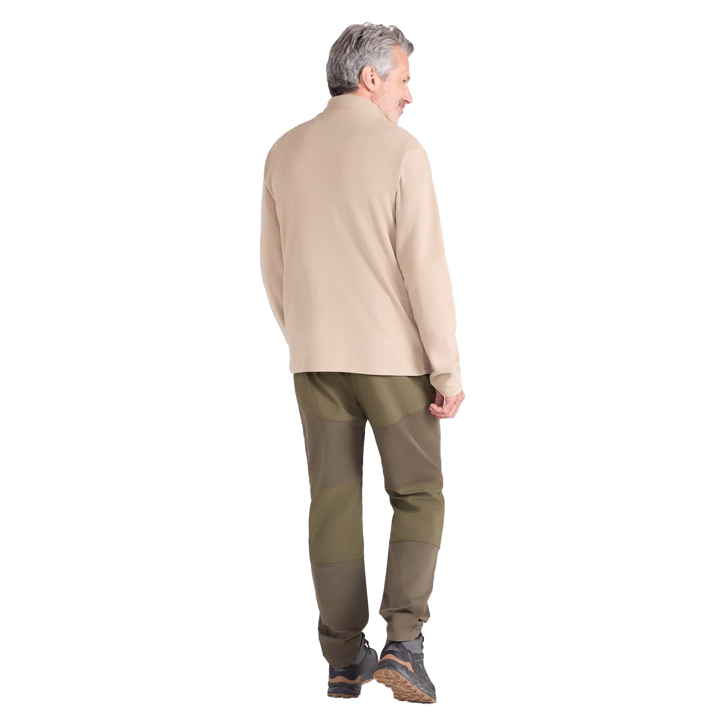 Off White - Lifestyle - Mountain Warehouse Mens Raso Full Zip Fleece Top