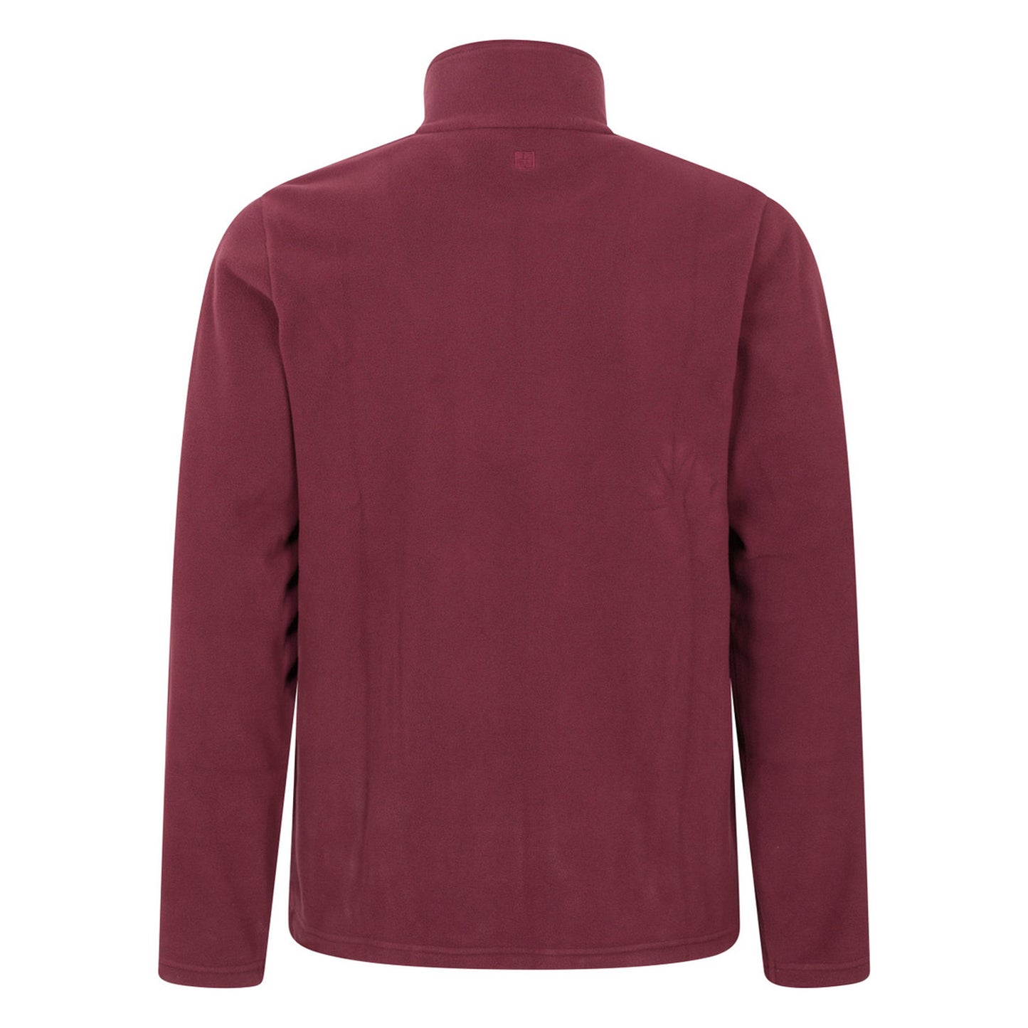 Dark Burgundy - Back - Mountain Warehouse Mens Raso Full Zip Fleece Top