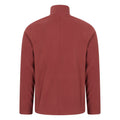 Burgundy - Back - Mountain Warehouse Mens Raso Full Zip Fleece Top