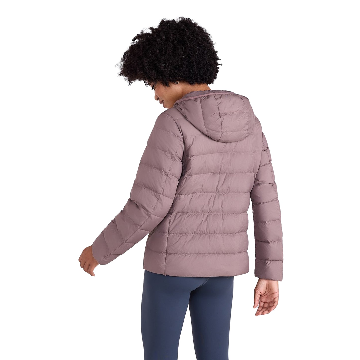 Dusky Purple - Lifestyle - Mountain Warehouse Womens-Ladies Lightweight Packable Jacket