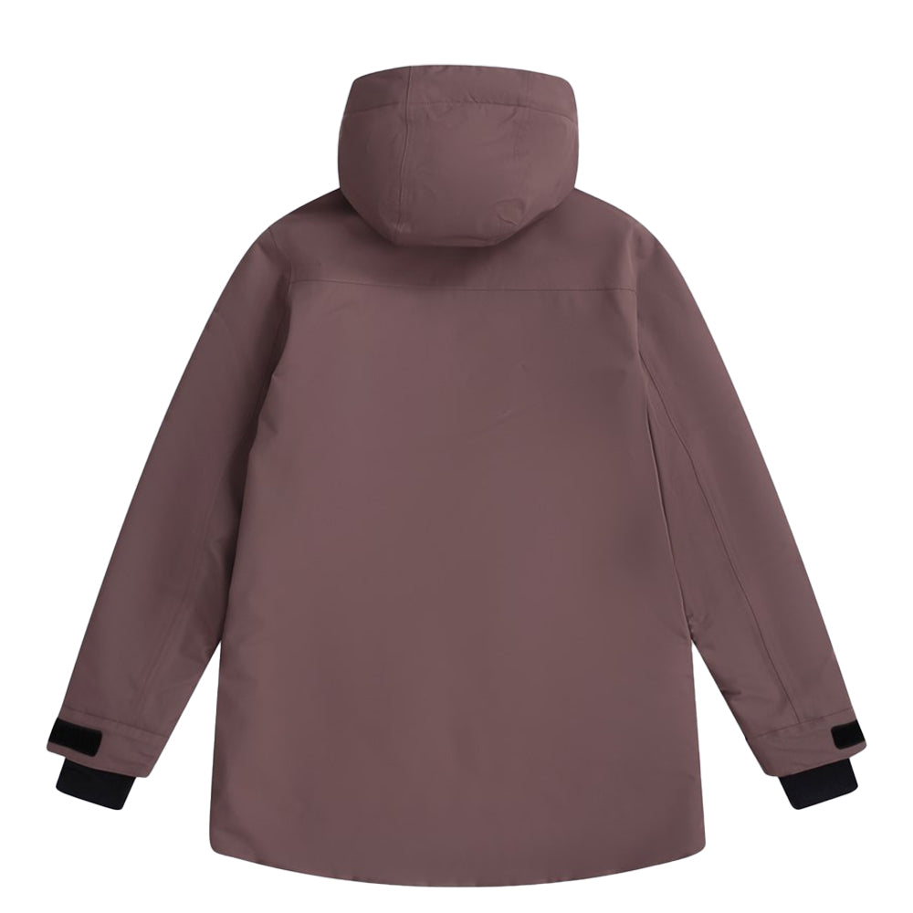 Brown - Back - Animal Womens-Ladies Echo Waterproof Ski Jacket