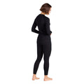 Black - Lifestyle - Animal Womens-Ladies Merino Wool Long-Sleeved Base Layer Top