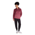 Pink - Pack Shot - Animal Womens-Ladies Teddy Fleece Half Zip Jacket