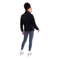 Black - Lifestyle - Animal Womens-Ladies Teddy Fleece Half Zip Jacket