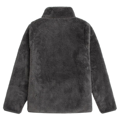Khaki - Back - Animal Womens-Ladies Teddy Fleece Half Zip Jacket