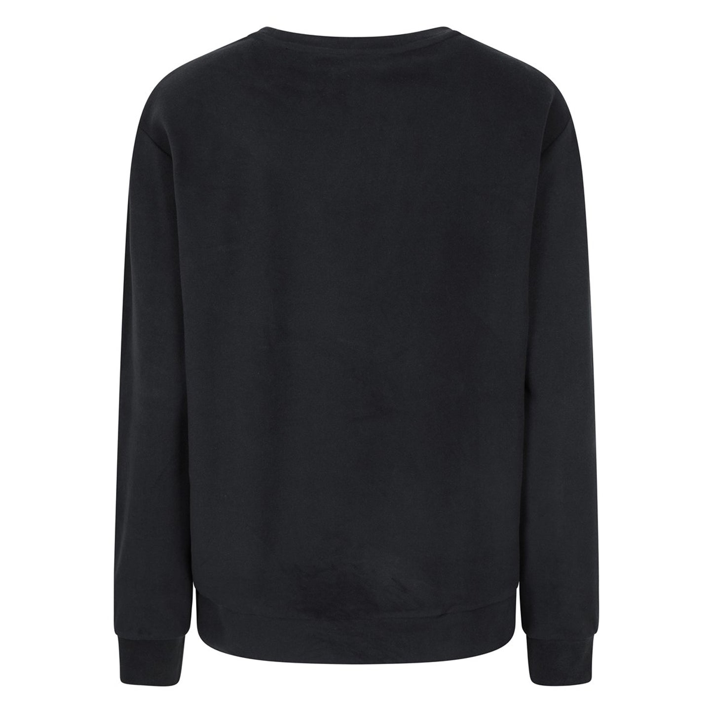 Black - Back - Mountain Warehouse Womens-Ladies Strath Melange Supersoft Sweatshirt