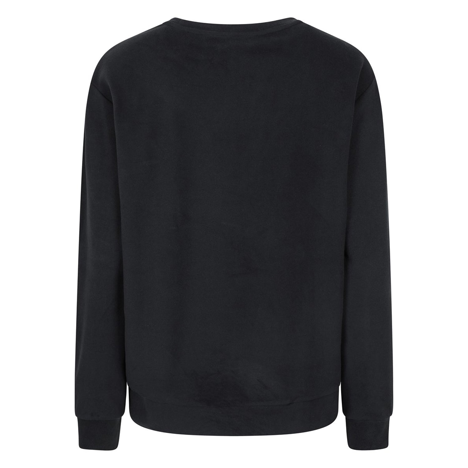Black - Back - Mountain Warehouse Womens-Ladies Strath Melange Supersoft Sweatshirt