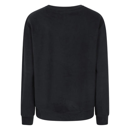Black - Back - Mountain Warehouse Womens-Ladies Strath Melange Supersoft Sweatshirt