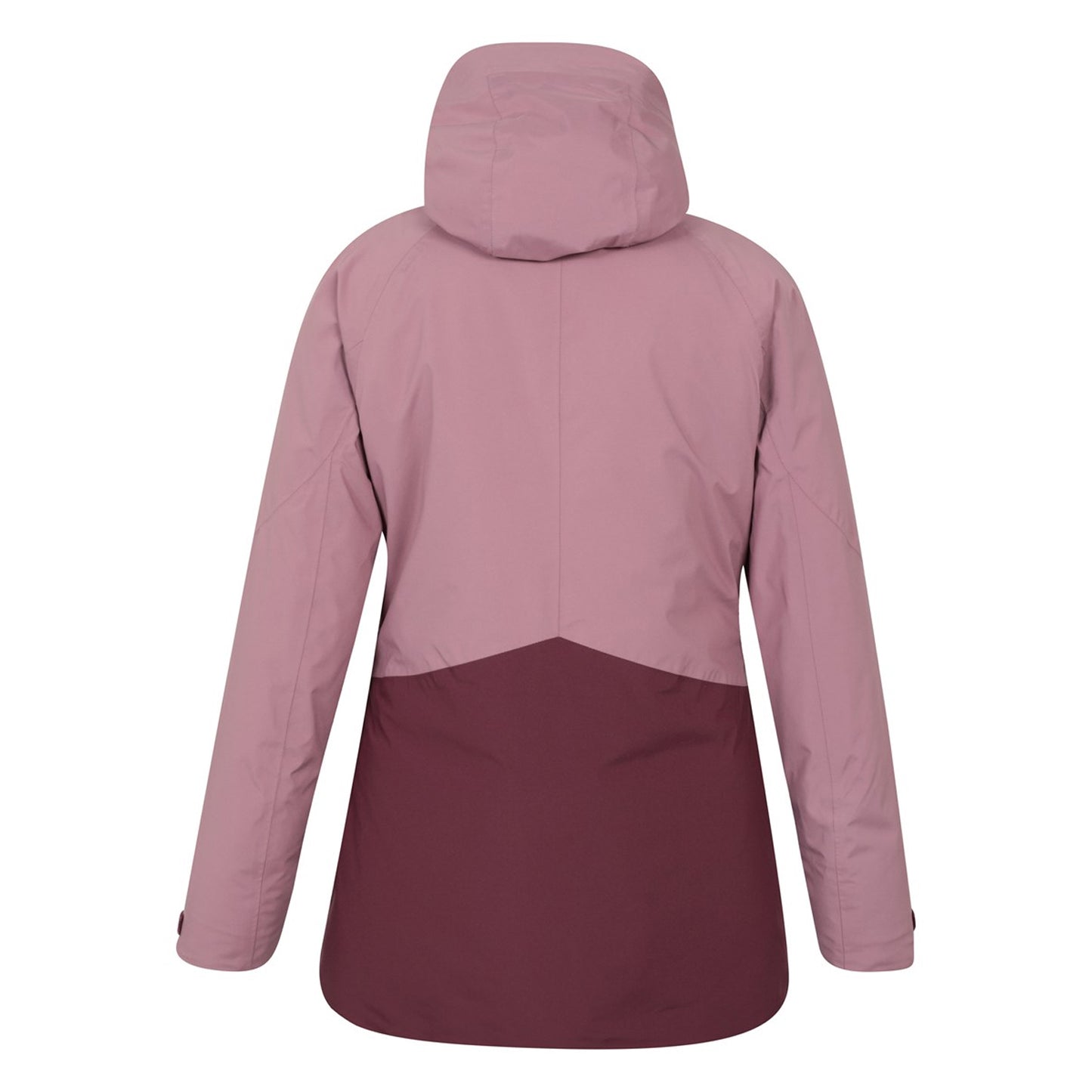 Dusky Purple - Back - Mountain Warehouse Womens-Ladies Alpine Waterproof Padded Ski Jacket