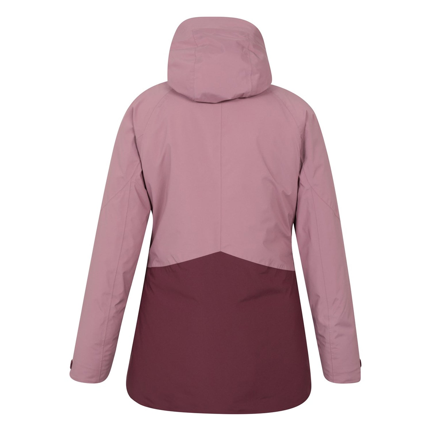 Dusky Purple - Back - Mountain Warehouse Womens-Ladies Alpine Waterproof Padded Ski Jacket