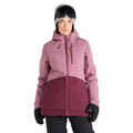 Dusky Purple - Side - Mountain Warehouse Womens-Ladies Alpine Waterproof Padded Ski Jacket