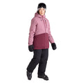 Dusky Purple - Pack Shot - Mountain Warehouse Womens-Ladies Alpine Waterproof Padded Ski Jacket