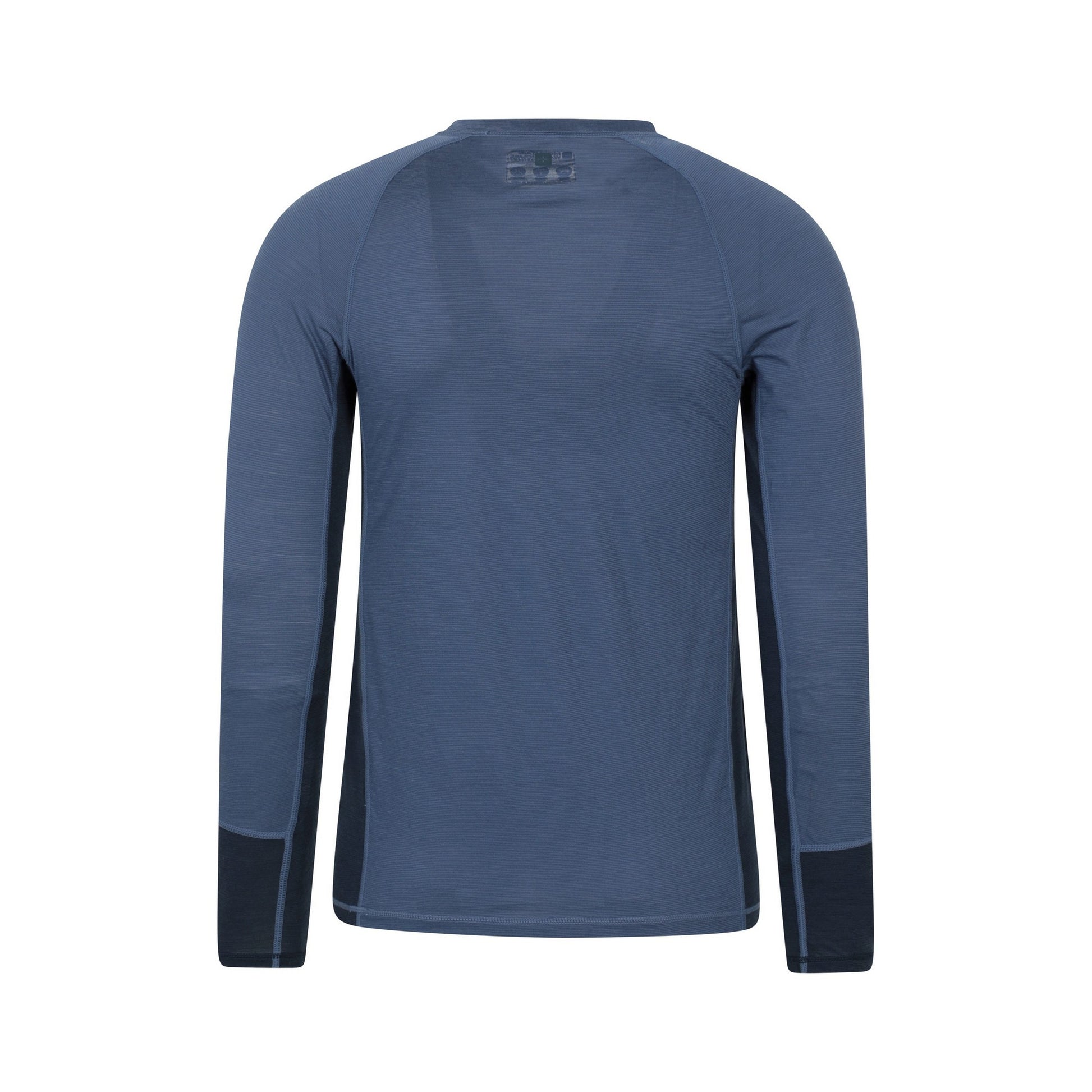 Navy - Back - Mountain Warehouse Mens Long-Sleeved Base Layer Top