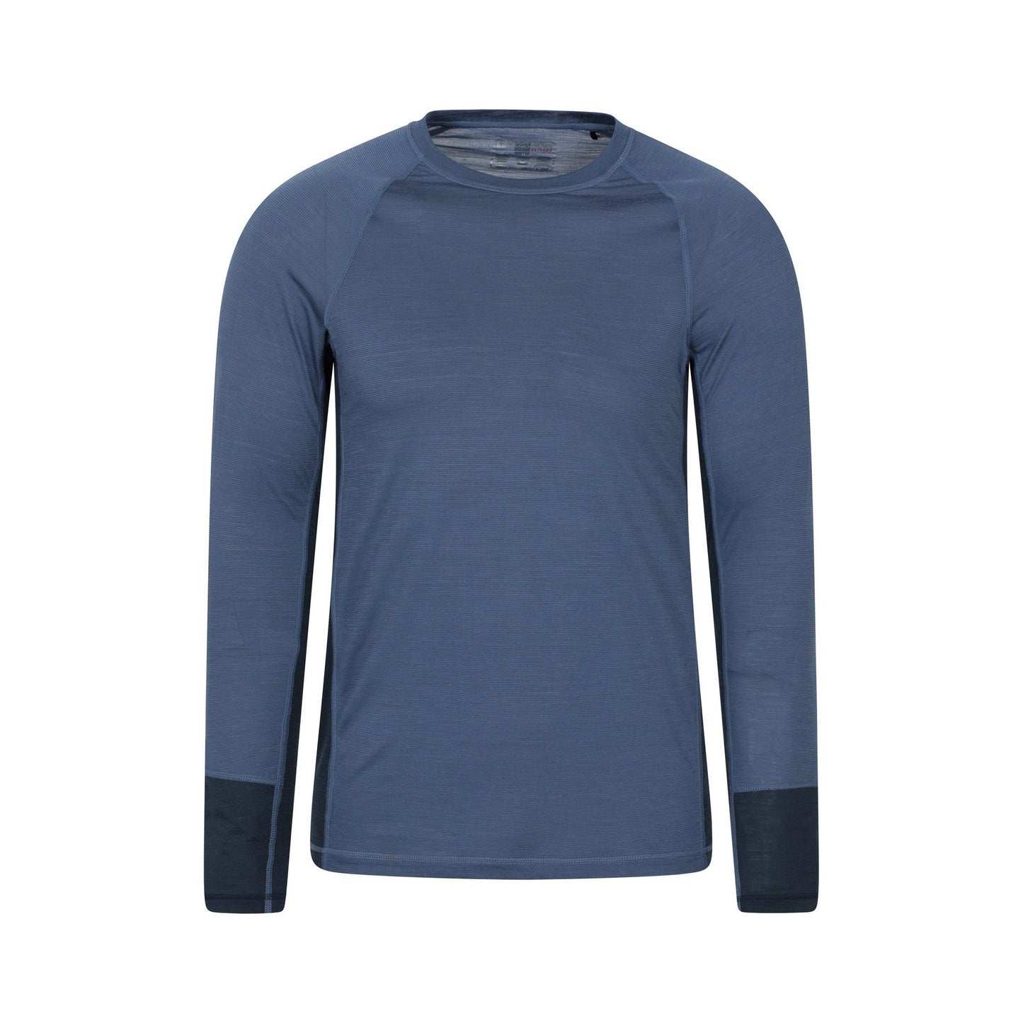 Navy - Front - Mountain Warehouse Mens Long-Sleeved Base Layer Top