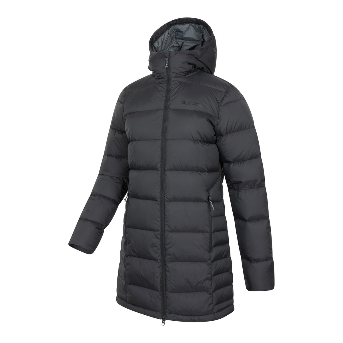 Black - Lifestyle - Mountain Warehouse Womens-Ladies Stratus Extreme Packable Long Down Jacket