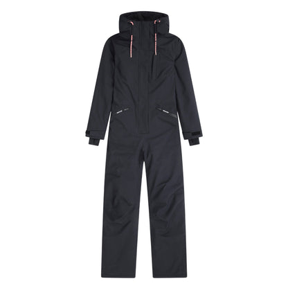 Black - Front - Animal Waterproof Ski Jacket & Trousers