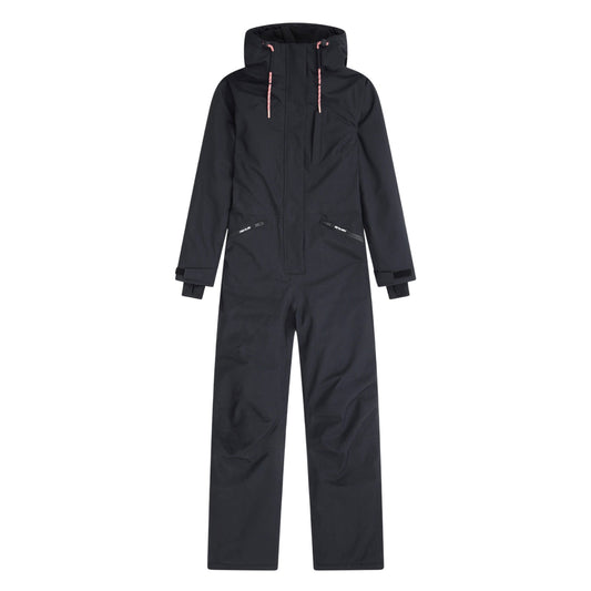 Black - Front - Animal Waterproof Ski Jacket & Trousers