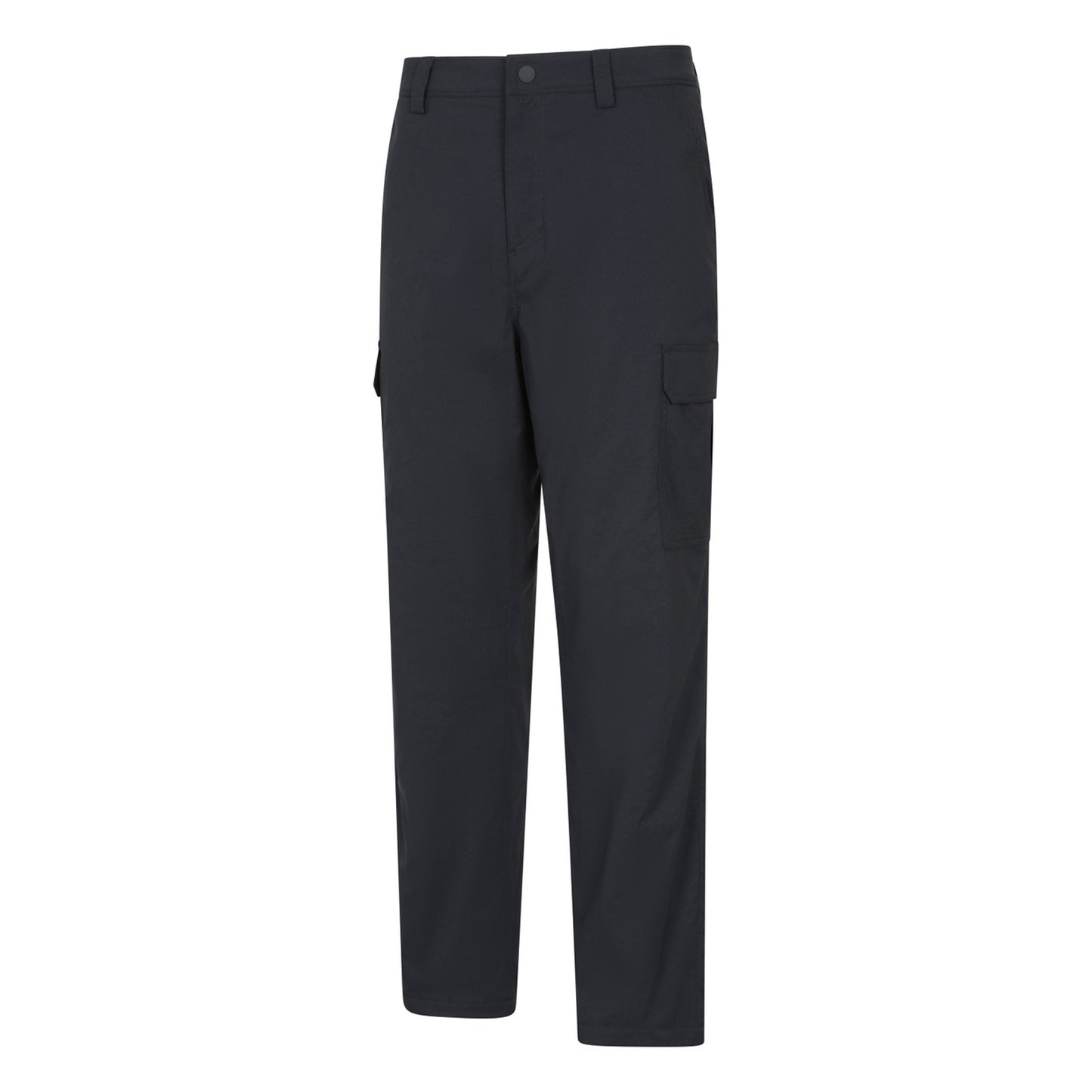 Black - Side - Mountain Warehouse Mens Delta Fleece Lined Winter Trousers