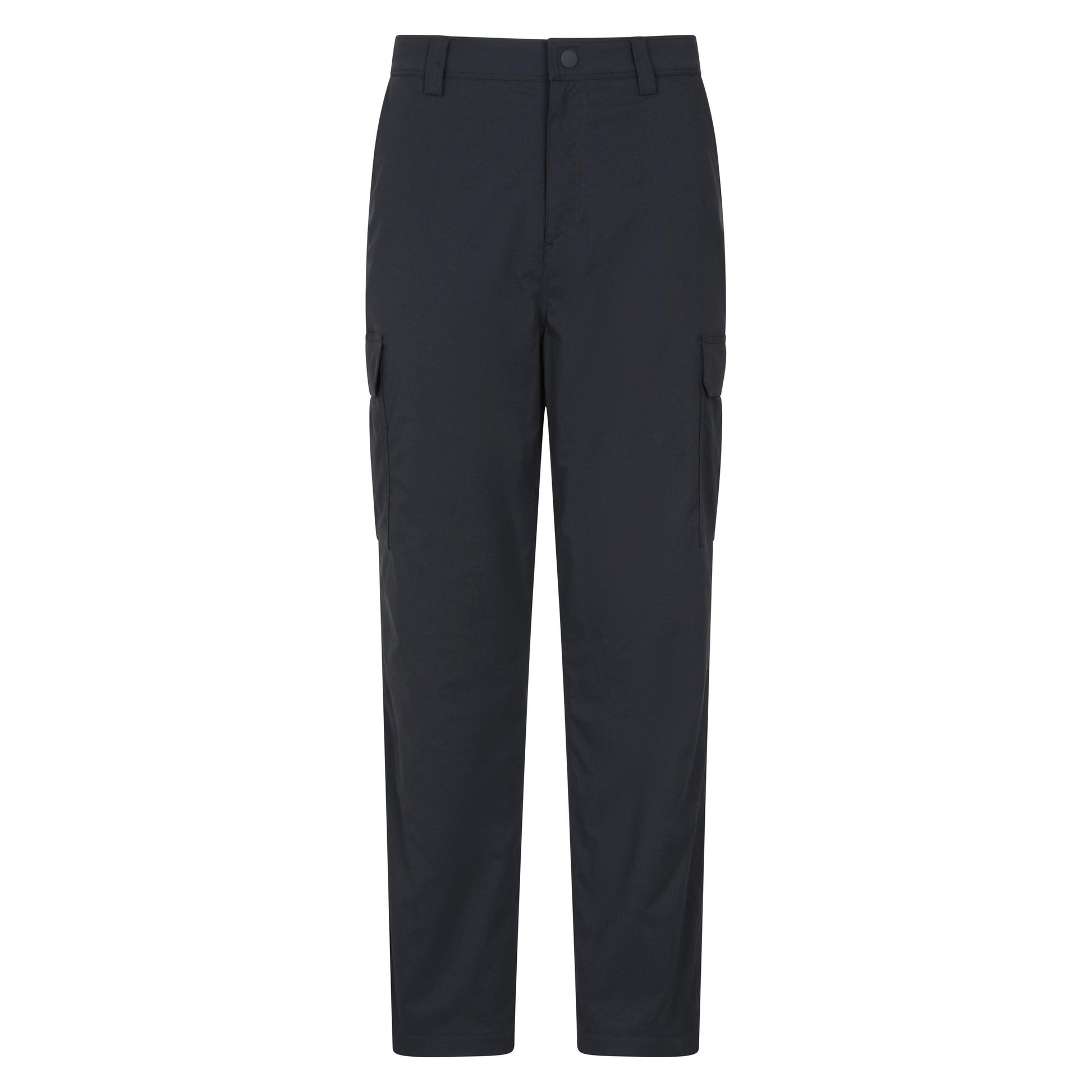 Black - Front - Mountain Warehouse Mens Delta Fleece Lined Winter Trousers