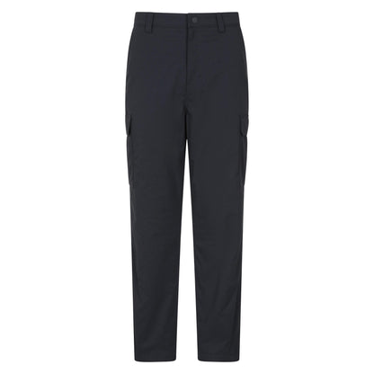 Black - Front - Mountain Warehouse Mens Delta Fleece Lined Winter Trousers