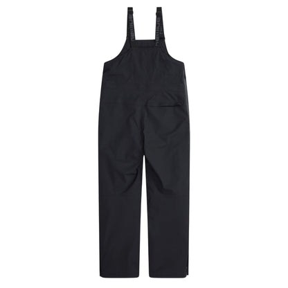 Black - Back - Animal Mens Powder Bib Front Ski Trousers