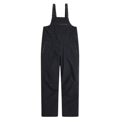 Black - Front - Animal Mens Powder Bib Front Ski Trousers