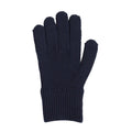 Navy - Back - Animal Unisex Adult Rowan Knitted Gloves