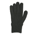 Khaki Green - Back - Animal Unisex Adult Rowan Knitted Gloves
