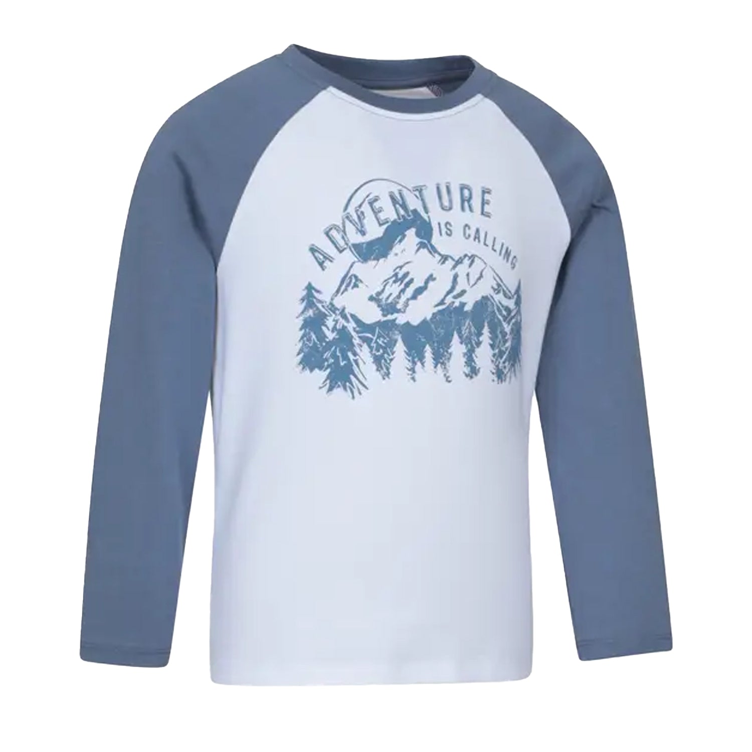 White - Side - Mountain Warehouse Childrens-Kids Adventure Mountain Long-Sleeved T-Shirt