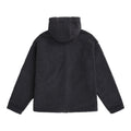 Charcoal - Back - Animal Mens Waeys Borg Fleece Top