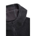 Charcoal - Side - Animal Mens Waeys Borg Fleece Top