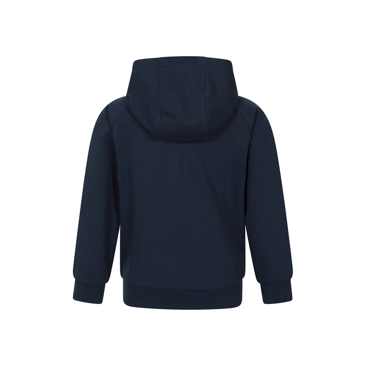 Navy - Back - Mountain Warehouse Childrens-Kids Walking Bear Full Zip Drawstring Hoodie